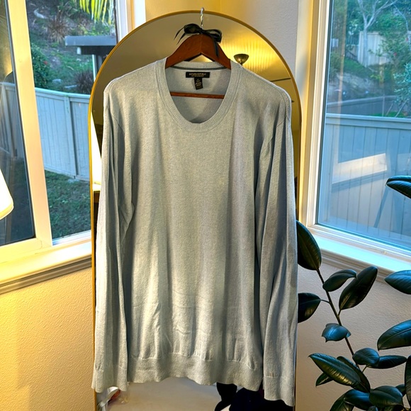 Banana Republic Other - Light blue cotton/cashmere sweater, XL
